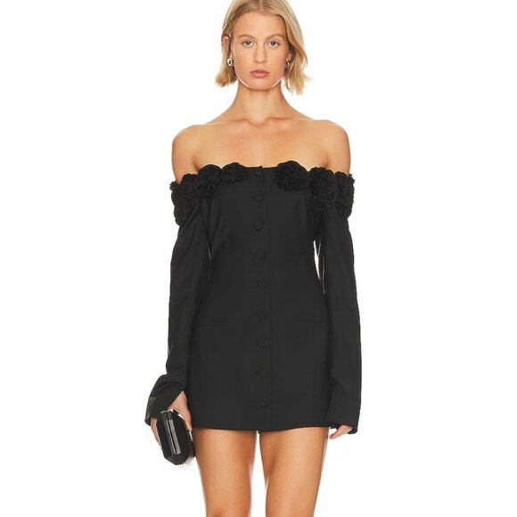 NWT Anna October Vanda Dress in Black size medium - Picture 1 of 9